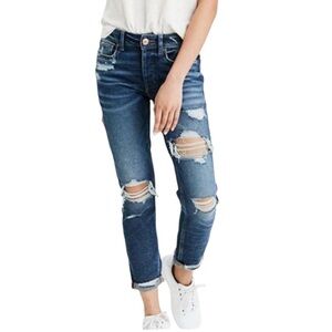 American Eagle Stretch Tomgirl Jeans